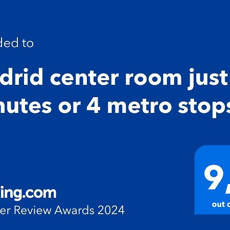 Madrid Center Room Private 7 Minutes Or 4 Metro Stops Exteriér fotografie