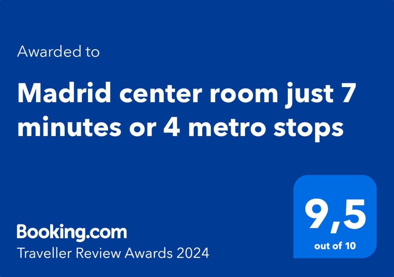 Madrid Center Room Private 7 Minutes Or 4 Metro Stops Exteriér fotografie